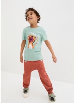 T-shirt och 3/4-byxa för barn (2 delar) i ekologisk bomull, bpc bonprix collection