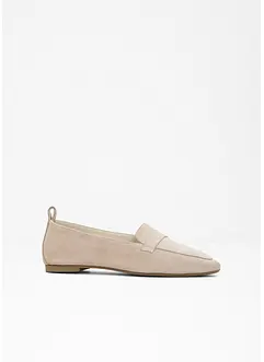 Loafers i skinn, bonprix