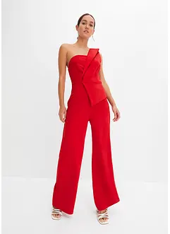 Jumpsuit i kräpp med struktur, bonprix