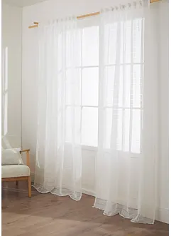 Gardin med tvärränder (1-pack), bonprix