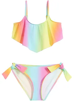 Bikini för barn i återvunnen polyamid (2 delar), bpc bonprix collection