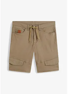 Stretchiga cargobermudas, Regular Fit, bpc bonprix collection