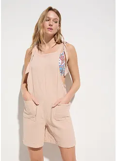 Strandjumpsuit i muslin, bonprix