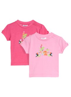 T-shirt för baby i ekologisk bomull (2-pack), bpc bonprix collection