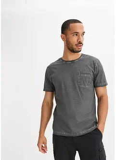 T-shirt med tvättad look, bonprix