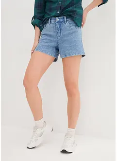 Randiga jeansshorts, Mid Waist, John Baner JEANSWEAR