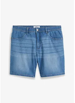 Långa jeansshorts med bekväm midja, Loose Fit, John Baner JEANSWEAR