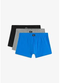 Boxershorts (3-pack), med ekologisk bomull, bonprix