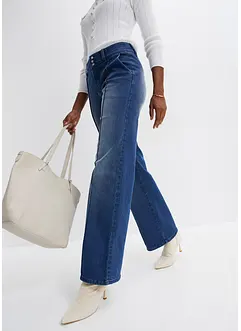 Jeans  wide leg mid waist, bonprix