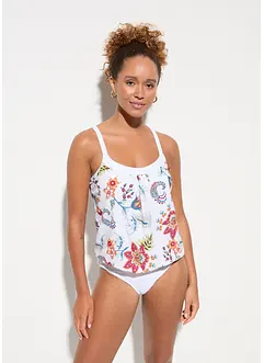 Tankini i återvunnen polyamid (2 delar), bonprix