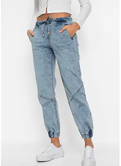 Jeggings med avslappnad passform, bonprix