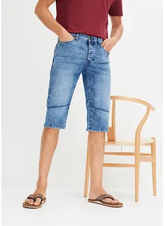 Long Stretch Jeans Bermudas, Regular Fit, bonprix