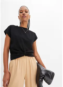 Kort T-shirt i ekologisk bomull, bonprix