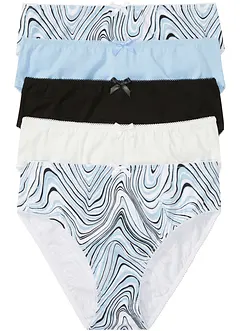 Maxitrosa med ekologisk bomull (5-pack), bonprix