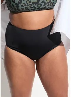 Bikinibyxa med hög midja och normalskurna benöppningar, bonprix
