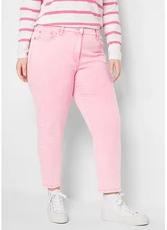 Kort kypertbyxa med used-look, bonprix
