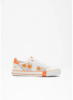 Sneakers med broderi från Mustang, Mustang
