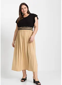 Jerseyklänning av viskos, bonprix