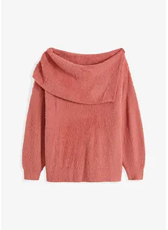 Asymmetrisk off shoulder-tröja, bonprix