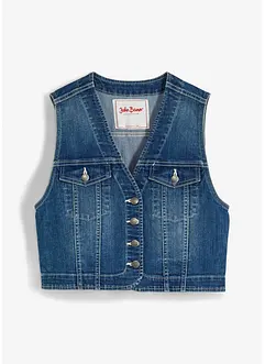 Stretchig jeansväst, bonprix