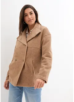 Oversizejacka med yllelook, bonprix