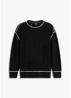 Tröja med återvunnen bomull, Loose Fit, bonprix
