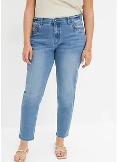 Jeans med nitar, bonprix