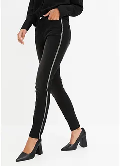 Stretchjeans med applikation, bonprix