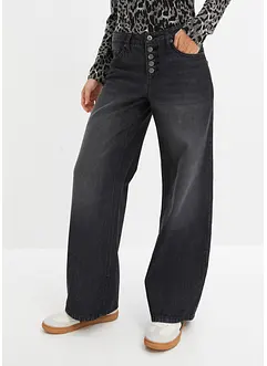 Jeans med vida ben, bonprix