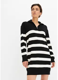 Stickad miniklänning, bonprix