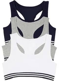BH-topp för barn (3-pack), bonprix