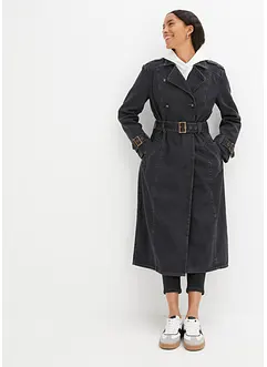 Trenchcoat i denim, bonprix