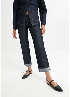 Straight Jeans Low Waist, Rinse Wash, bonprix