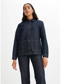 Jeansjacka, Loose Fit, Rinse Wash, bonprix