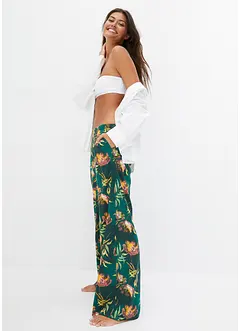 Vid pyjamasbyxa i viskosmix, bonprix