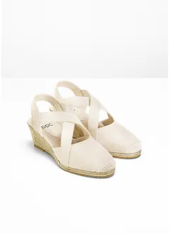 Sandalett med kilklack, bonprix
