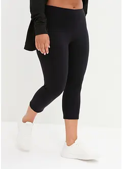 Extra mjuka sportcaprileggings med sidofickor, bonprix