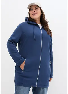 Lång munkjacka, fickor med dragkedja, bonprix