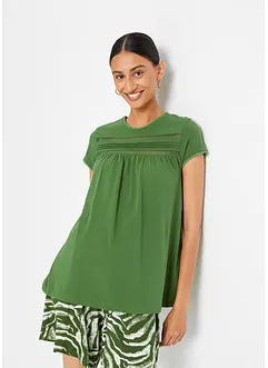 Bomullstopp med spets, bonprix