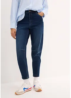 Barrel Jeans High Waist, cropped, bonprix