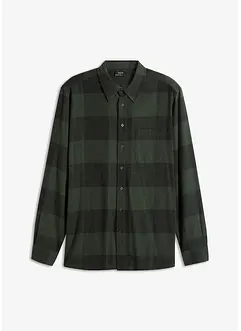 Långärmad flanellskjorta, bonprix