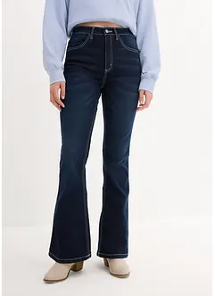 Stretch Flared Jeans High Waist, bonprix