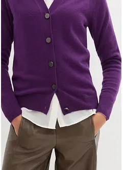 Kashmircardigan med Good Cashmere Standard®-andel, bonprix