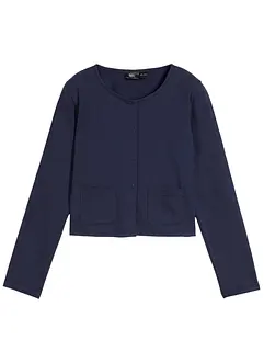 Jerseycardigan för barn, ekologisk bomull, bonprix