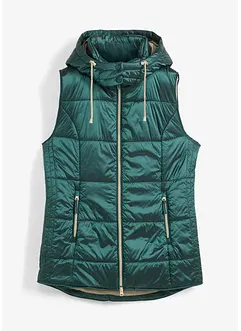 Täckväst med avtagbar huva, bonprix