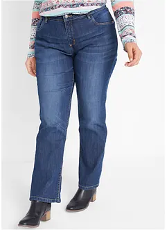 Straight Jeans Mid Waist, Stretch, bonprix