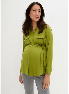 Mamma- och amningsblus med fickor, bonprix