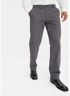 Chinos av bomull i Regular Fit, Straight, bonprix