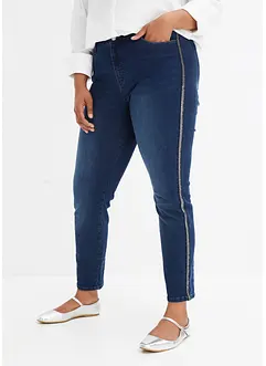 Stretchjeans med applikation, bonprix