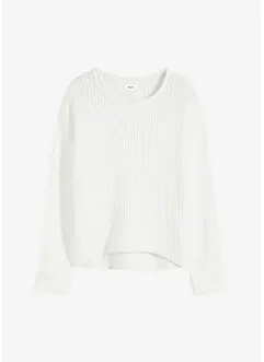 Oversizetröja i mjuk chenille, bonprix